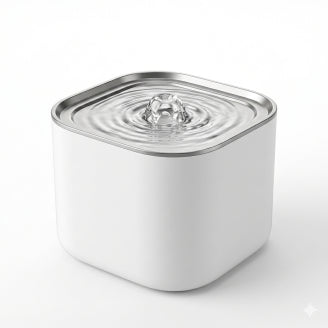 HydroCube™ — Fontaine à eau silencieuse pour chats · 3L